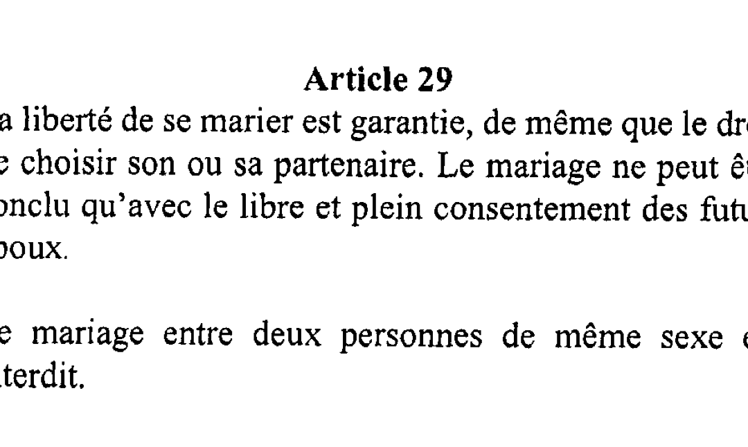 [Question écrite au Gouvernement] Situation des personnes lesbiennes, gays, bisexuelles et transgenres en Ouganda et au Burundi