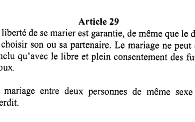 [Question écrite au Gouvernement] Situation des personnes lesbiennes, gays, bisexuelles et transgenres en Ouganda et au Burundi